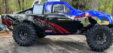 Traxxas nitro slash, 2wd, blue 1:10, excellent condition picture