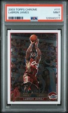 2003-04 Topps Chrome LeBron James #111 (RC) picture