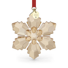 Swarovski 2026 FESTIVE GOLD ANNUAL EDITION LARGE Ornament 5729037 picture