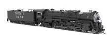 Broadway Limited ~ N Scale ~ 4-8-4 Northern ~ Santa Fe ATSF #3751 ~ DC Version picture