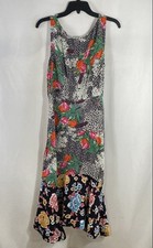 Maeve by Anthropologie Women's Multicolor Floral Mixed Print Dress NWT Sz 8 picture