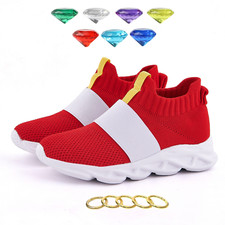 Sonic Shoes For Boys kids Girls Sneakers Fan Cosplay Gift Shoes For Christmas picture