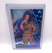 Topps 2025 Topps Universe WWE Bayley red, white and blue case hit ssp picture