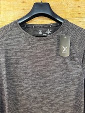 XERSION T-SHIRT PERFORMANCE TEE MEN'S Sz LT EVERAIR TRAINING LS GRAY $40 ☘️NWT☘️ picture
