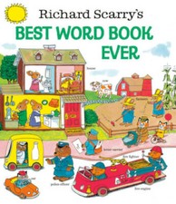 Richard Scarry's Best Word Book Ever (Giant Golden Book) - Hardcover - VERY GOOD picture