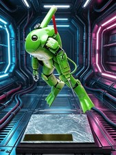 1/20 Ma.K SF3D AFSSA Frog Mecha Resin Model Kit Unassembled Unpainted picture