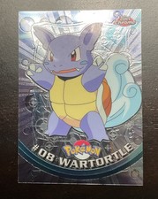 2000 Topps Chrome Pokemon T.V. Series 1 Wartortle #8 Base Vintage Pack Fresh NM picture