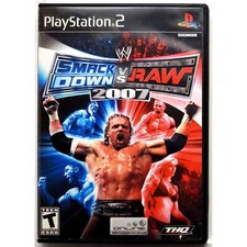 WWE Smackdown Vs. Raw 2007 - Sony Playstation 2 PS2 Pristine Tested 1Y Guarantee picture