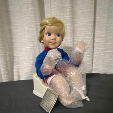 Danbury Mint All Grown Up “Brian” 13in Porcelain Boy Doll Elke Hutchens COA picture