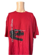 NWT Vintage San Diego Natural History Museum Shirt Size XL Mens Dinosaur Fossil picture