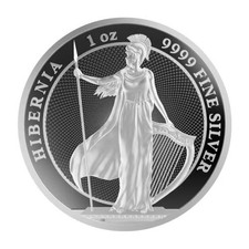 2022 Silver Tokelau  Hibernia 1 oz BU picture