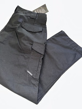 NEW Tact Squad T7512 Men’s Lightweight Tactical Ripstop Pants BLACK 42 x 30 picture