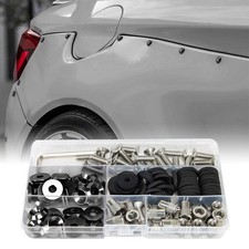 48PCS M6 x 18mm Black Aluminum Washer Hardware Kit for Fender Flare Widebody picture