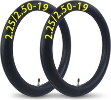 2-Pcs 2.25/2.50-19 Inner Tube 2.25-19 2.50-19 Tube | 70/100-19 Dirt Bike Tube picture