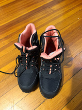 JIA SHIBO Mens Air Max Black/Pink Lace Up Low Top Athletic Sneakers Cotton picture
