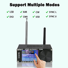 ATS25 Max Decoder II Full Radio DSP FM LW MW SW SSB Receiver 2.4 In Touch Screen picture