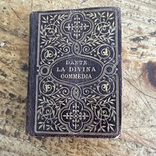 Dante La Divina Commedia G. Barbera editore Firenze 1900 picture