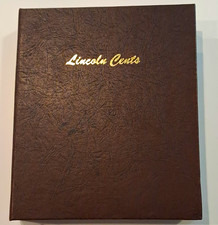 Dansco Lincoln Cents 1909-Date Coin Album Folder w/ Coins Wheat & Memorial picture