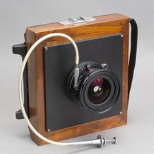 Schneider Kreuznach Super Angulon 47mm f5.6 XL with custom view camera picture