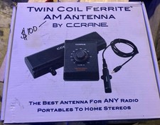 C.Crane Twin Coil Ferrite AM Antenna for Portable/Handheld & Base Station Radio picture