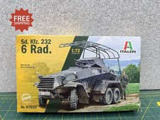 Italeri 1/72 Scale Sd. Kfz. 232 6 Rad. Armored Car Plastic Model Kit 97032 picture