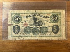 Fenian Irish Republic of Ireland Type  II Issue $20 Dollars picture