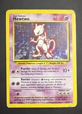 Pokémon TCG Mewtwo Base Set 10/102 Holo 1999-2000 picture