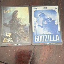 2 Card Set Dodgers Godzilla Trading Card Lot 1954 Godzilla Minus One SGA 2026 picture