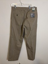 Dockers Mens Tan Casual D3 Classic Pants 34x30 Flat Front NWT picture