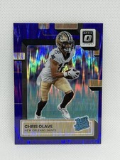 2022 Panini Donruss Optic #209 Chris Olave Rated Rookie Purple Shock RC Saints picture