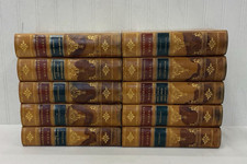 Thackeray's Works by William Makepeace Thackeray (1887) Leather Binding | 10 Vol picture