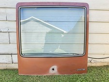 Vintage Datsun 280Z OEM Rear Hatch Tailgate Glass & Emblem S30 1975-1978 picture