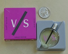 Vtg VERSUS V/S women by VERSACE splash EDT 5 ml~.17 oz DISCONTINUED MINIATURE picture