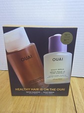 OUAI Detox Shampoo 10 fl oz + Scalp Serum 2 fl oz Hair Care Set #TL2 picture