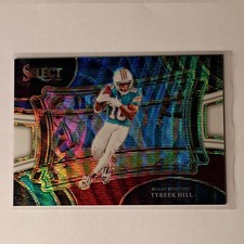 Panini Select 2023 Tyreek Hill Dolphins Field Level Tri-Color Prizm #358 /75 picture
