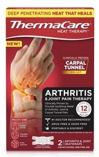 ThermaCare Arthritis Heat Wraps - Targeted Joint Pain Relief for Hands exp 10/27 picture