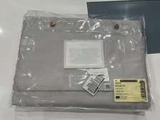 Frette Francine Cotton Sateen  King 4 Piece Sheet Set, Grey- brand new picture