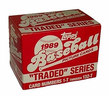1989 Topps Traded Baseball Factory Set FASC W/KEN GRIFFEY JR & RANDY JOHNSON RC picture