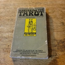 VTG Mastering The Tarot by Eden Gray Basic Lessons In Ancient Mystic Art 1973 PB picture