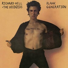 Richard Hell & The Voidoids - Blank Generation (IEX Limited Edition, Blue Vinyl picture