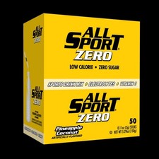 All-Sport Zero - Sports Drink Sticks - 50 Count Pineapple Coconut  picture