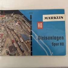 Vintage Marklin HO Gauge Gleisanlagen Track Layout Plans Book 0330 Germany picture