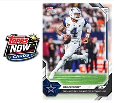 2026 Topps Now NFL #24 Dak Prescott Dallas Cowboys - PRESALE picture