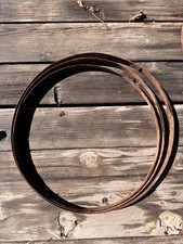 Set of Three Vintage Wine/Whiskey Barrel HOOPS Medium Sized #6 picture