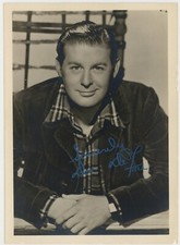 Don DeFore Signed 5x7 American Actor Ozzie & Harriet Photo Portrait J14212 picture