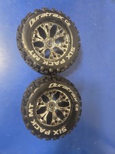 DURATRAX Six Pack MT 2.8 2WD Mounted Front C2 Chrome (2) USED picture