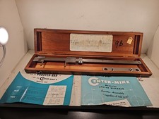 VINTAGE Sorensen The Center-Mike Center Distance Gage Model A7 w/Case #2247 picture