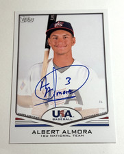 2011 Topps USA Baseball Team - Autographs Albert Almora #USA-A43 (AU, RC) Cubs picture