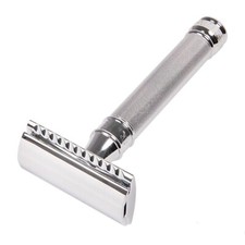 Edwin Jagger DE89BA11BL Chrome Barley Handle Double Edge Razor-Free Shipping picture