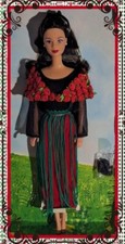Red Rose Flora Filipina Barbie -Flora Filipina Series (2001) Mfg in Philippines  picture